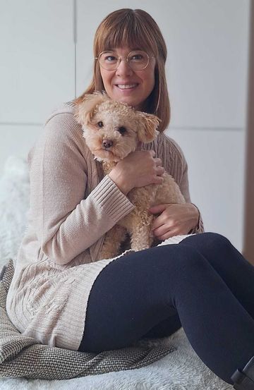 Sandra mit Elli